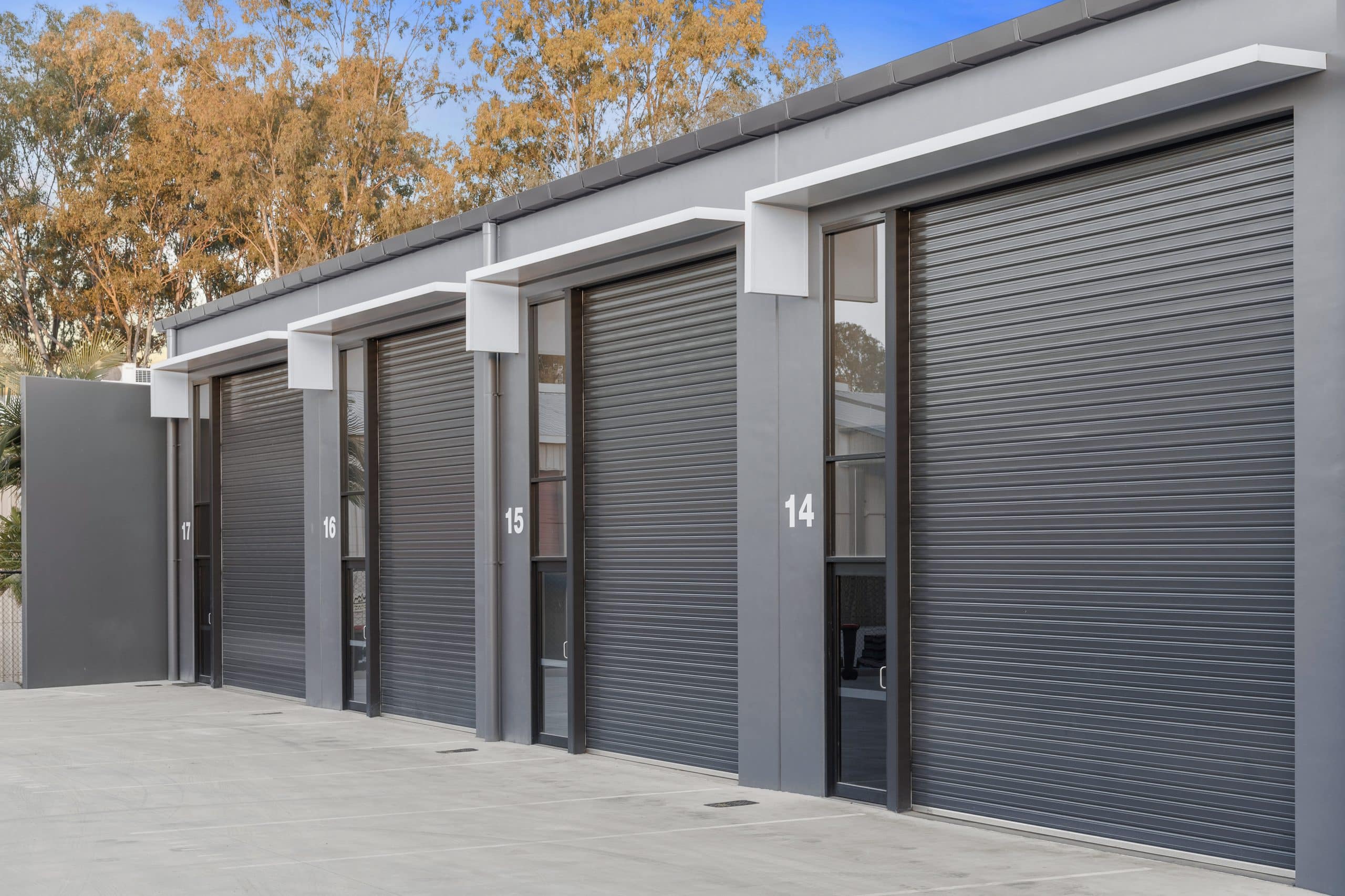 industrial steel roller shutter doors